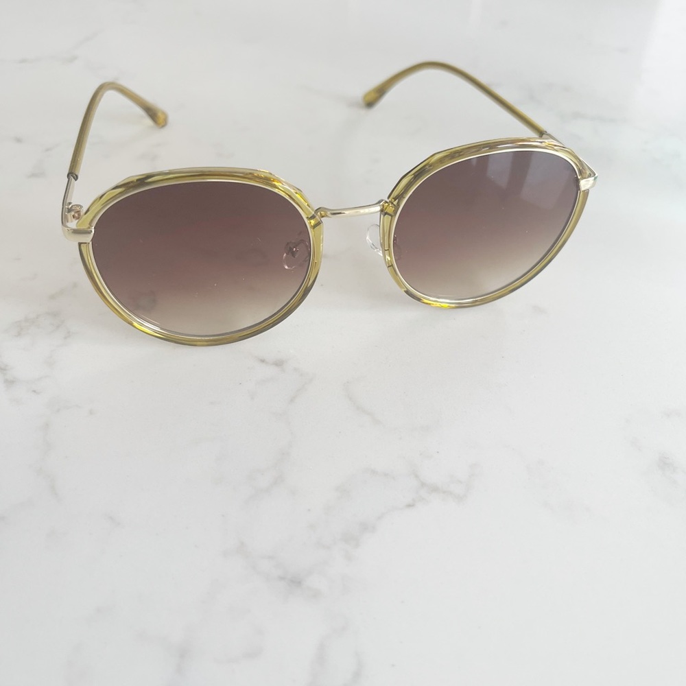 Y2K Retro Vintage Fashion Round Circle Quirky Cool Sunglasses Shades Women’s - Picture 4 of 6